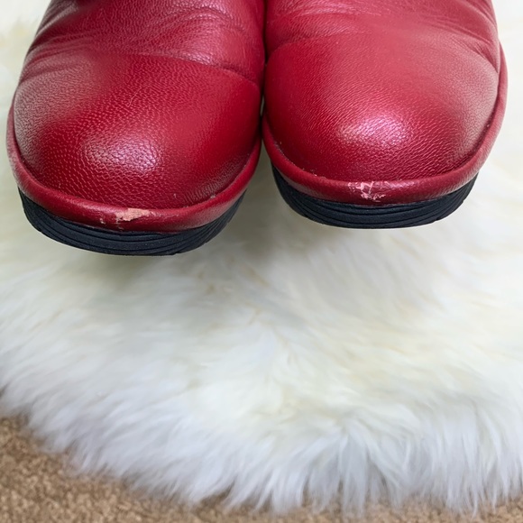 Fly London Red Peso Wedges Size 40 - Picture 7 of 8